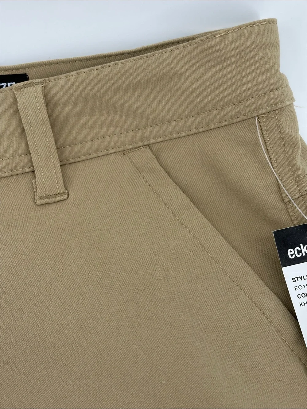 Ecko Unltd. Khaki Cargo Shorts, Men's Size 32‎ NWT with Zippered Utility Pocket